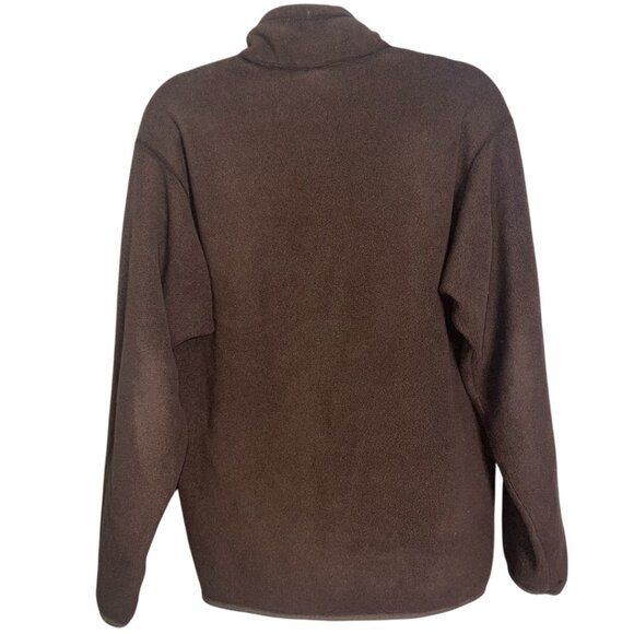 Patagonia Brown Quarter-Zip Fleece Sweatshirt - Picture 3 of 5